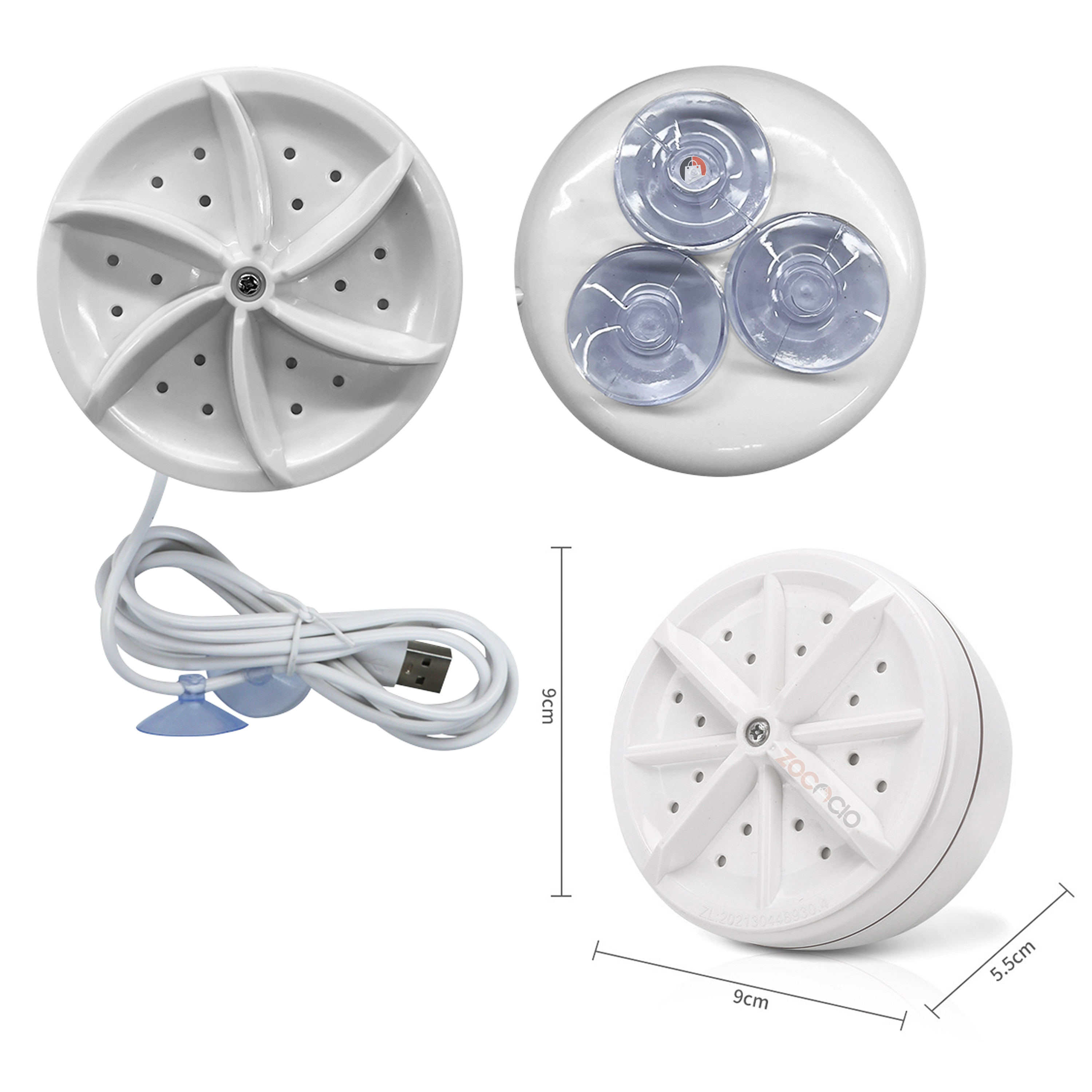 Mini Turbina Lavadora Portable